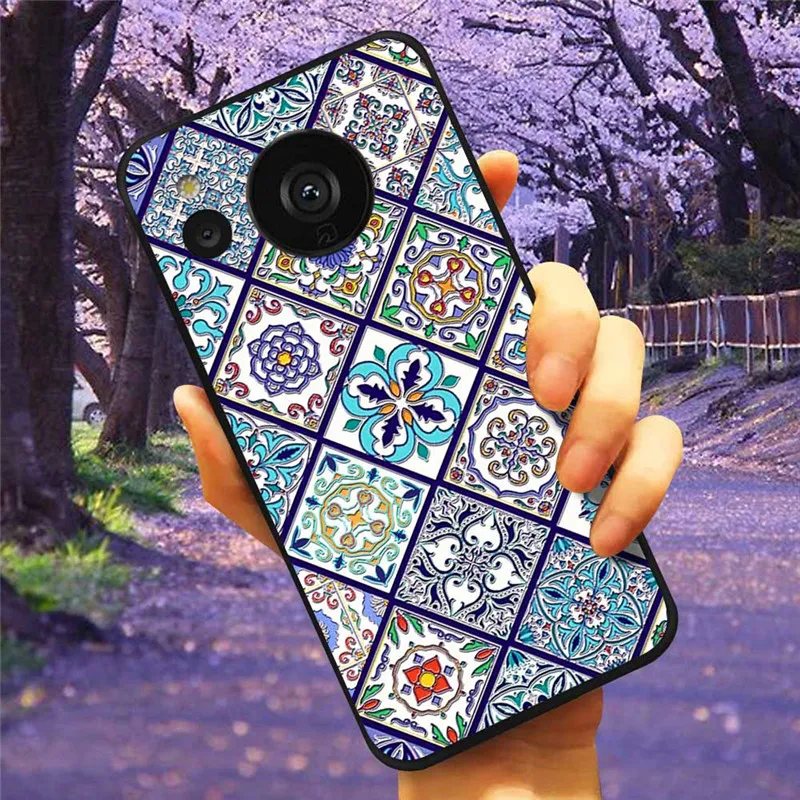 3D Relief Cartoon Silicone Back Cover - Embossed Soft Case