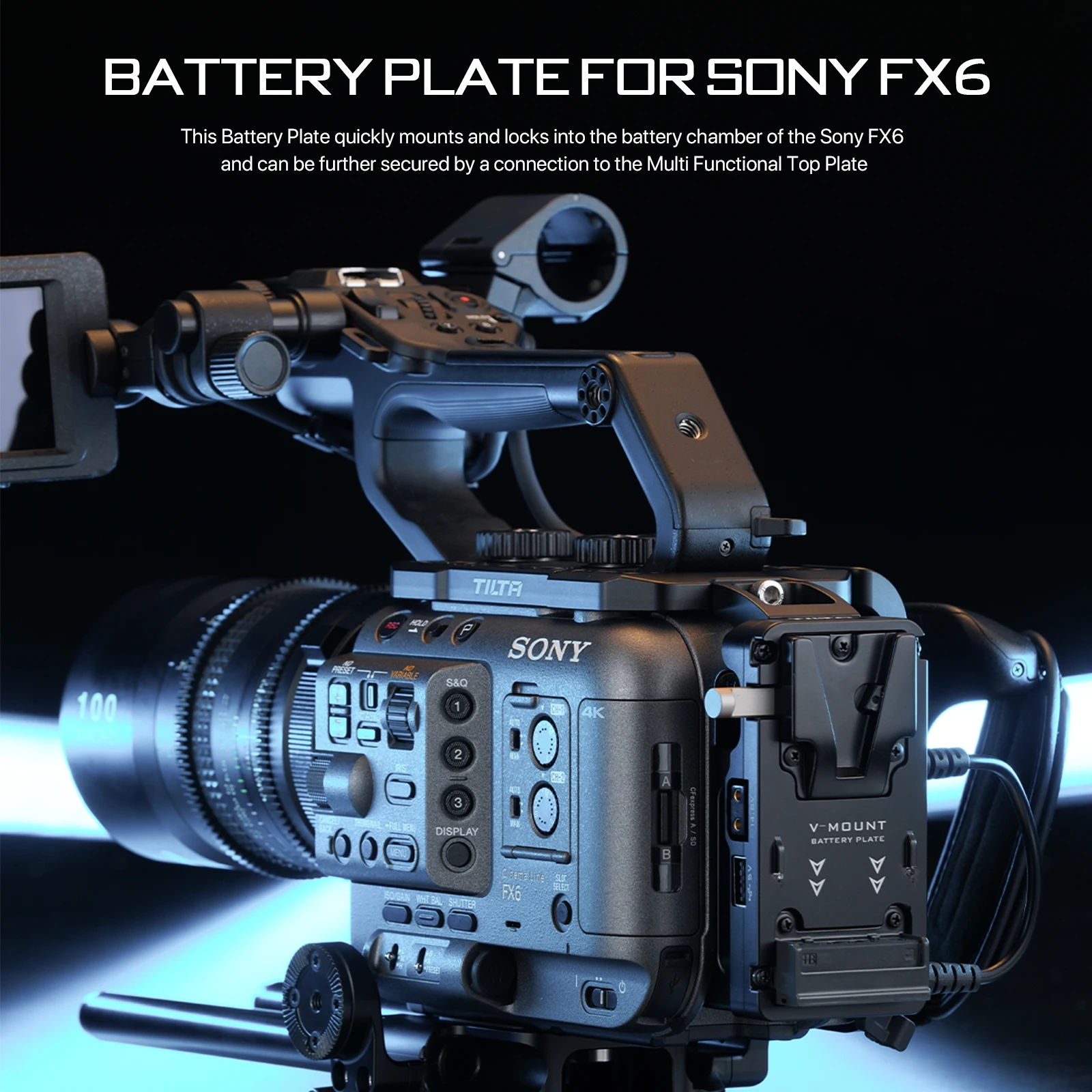 Location Tilta ES T20 BTP V Plaque V Mount pour FX6
