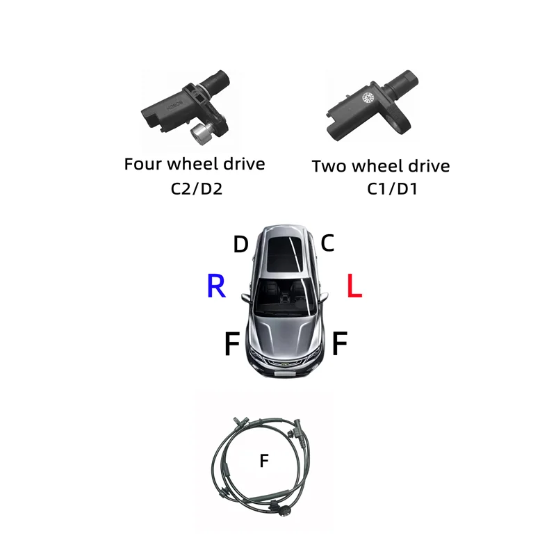 

Автомобильный датчик скорости колес ABS для детской модели X70