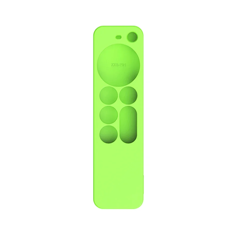 Silicone Remote Case Silicone Remote Cover Silicone Remote Sleeve Remote Controller Cover Silicone Case Protector Silicone Dustproof Remote Control Cover Portable Control Cases Protection for Apple TV 4K Shock-Resistant Case Bag