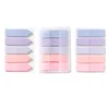 1 PC PET Transparent Index Sticker Morandi Sticky Note Sticker Sticky Note 5 * 20  Office Accessories  Sticky Notes 5
