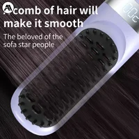 Nouveau peigne électrique chaud multifonctionnel sans fil lisseur de cheveux Ion négatif Anti-brûlure brosse à lisser 2025 4