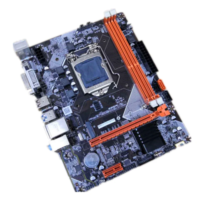 

Десктопная плата B75 LGA1155 поддерживает I3 I5 I7 ЦП Ddr3 ПАМЯТЬ M.22 Nvme SATA III USB3.0