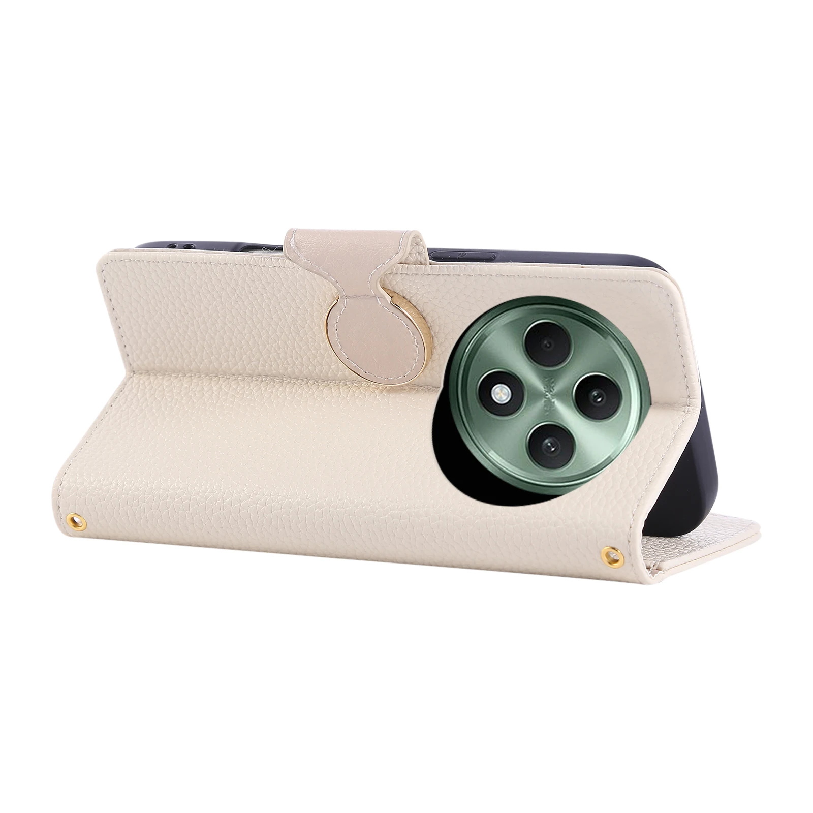 Leather Crossbody Wallet Case with Strap