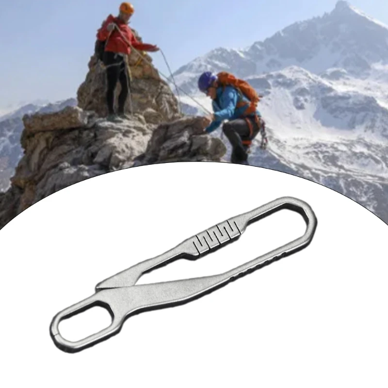 

Брелок из сплава, карабин, автомобильные брелки, зажим для ключей, альпинистский крючок, мини-карабины, уличная пряжка для