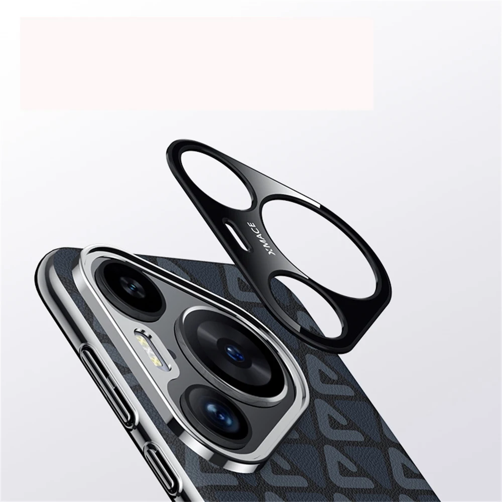 Galvanoplastia Mobile Shell Case Tampa de Proteção de Lente Fit para Huawei Pura 70 Ultra Huawei P70 Pro Plus Alta Qualidade - Image 6
