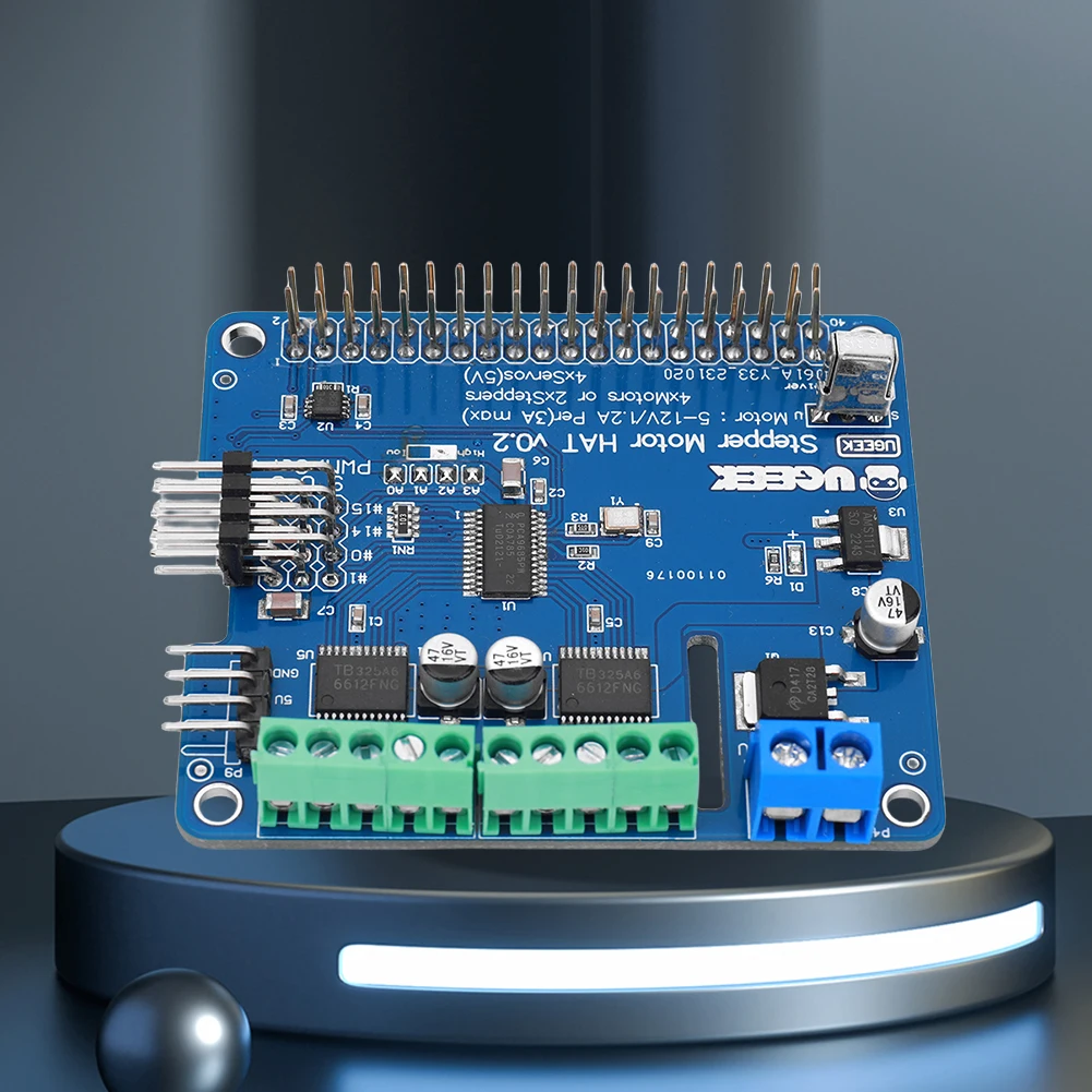 �κ� Ȯ�� ���� ���� ���� ����̹� ���, 5V-12V ������ ���� HAT I2C ���� ����̹� ���� ���, ����� PI 4B/3B ��