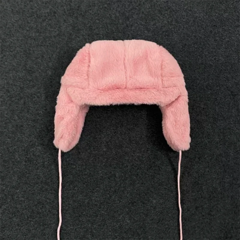 Outdoor Neue Brille Domo Kun Cartoon Bestickte Strickmütze im Gleichen Stil Warme Winddichte Hip-Hop Lässige Trendige Mütze Herbst Winter – Detail 10