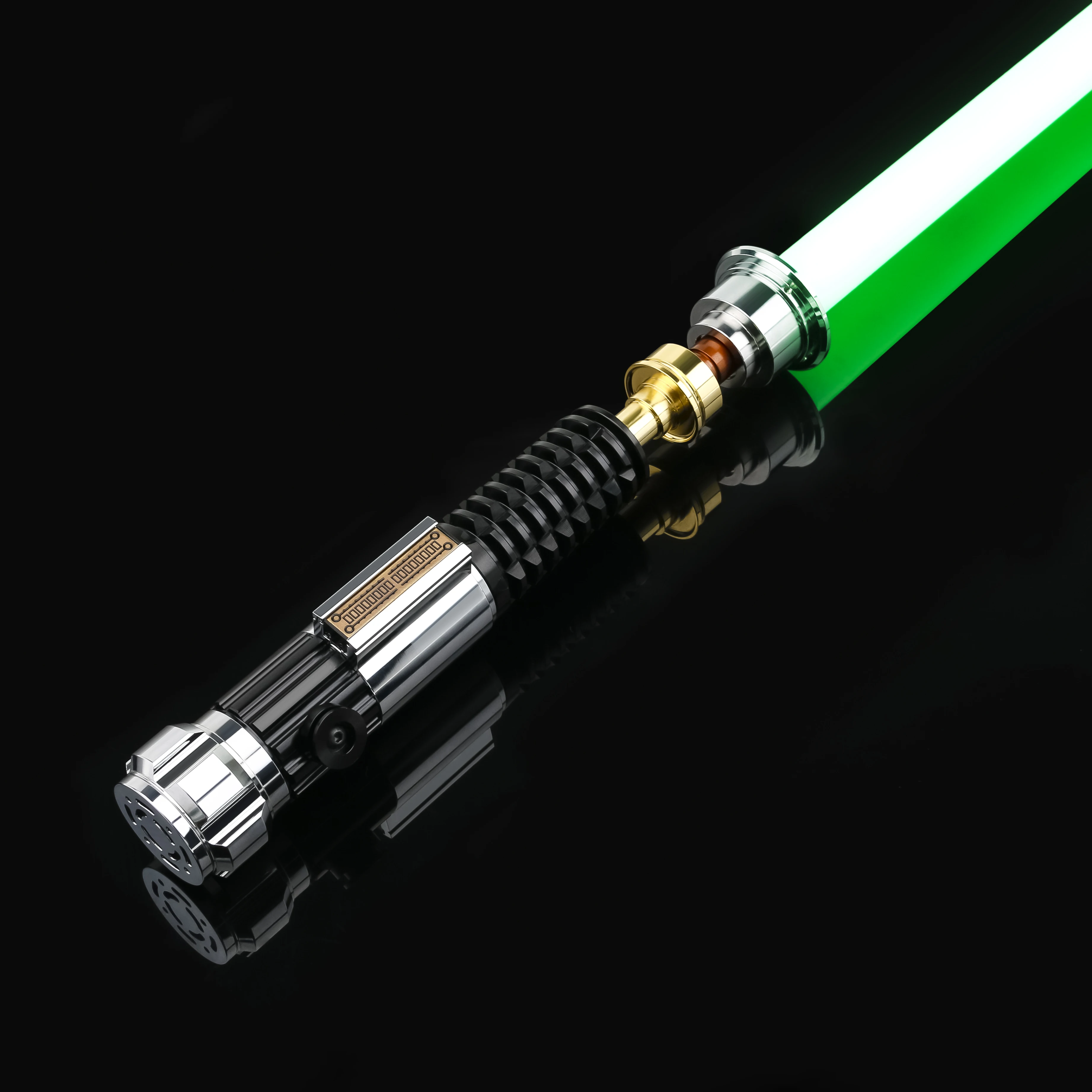 Фото Световой меч TXQSABER Kenobi-Wan EP3 SNV4 Skywalke Laster боевой проффи джедай 16, звуковой Blaster, гладкая металлическая подвижная подвеска в подарок №2