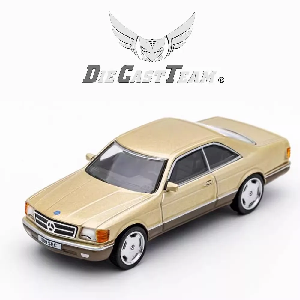 DCT 1/64 Mercedes Benz 500SEC Car Alloy Toys Motor Vehicle Diecast