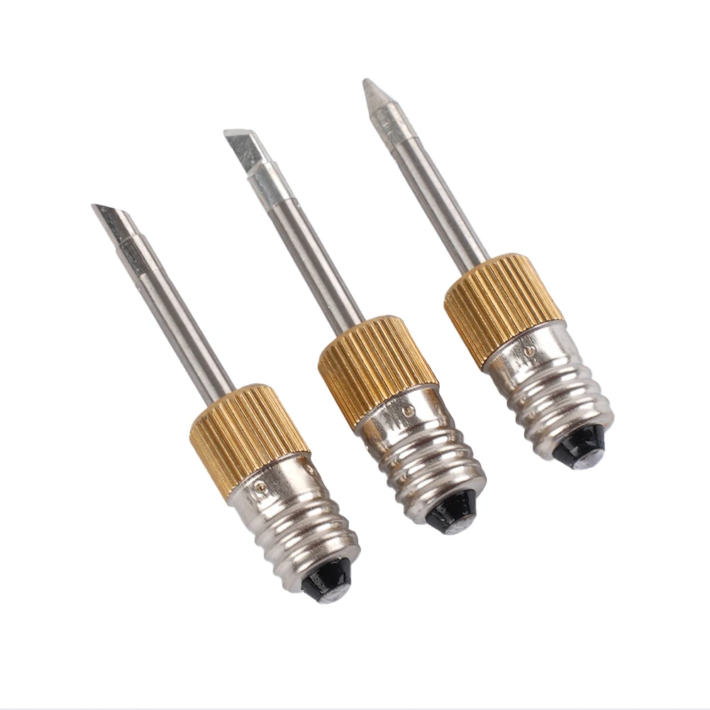 Soldering iron E10 Interface Soldering Iron Tips Welding Tips USB Soldering Tip Set B C K Type Wireless Battery Iron Tip Solder