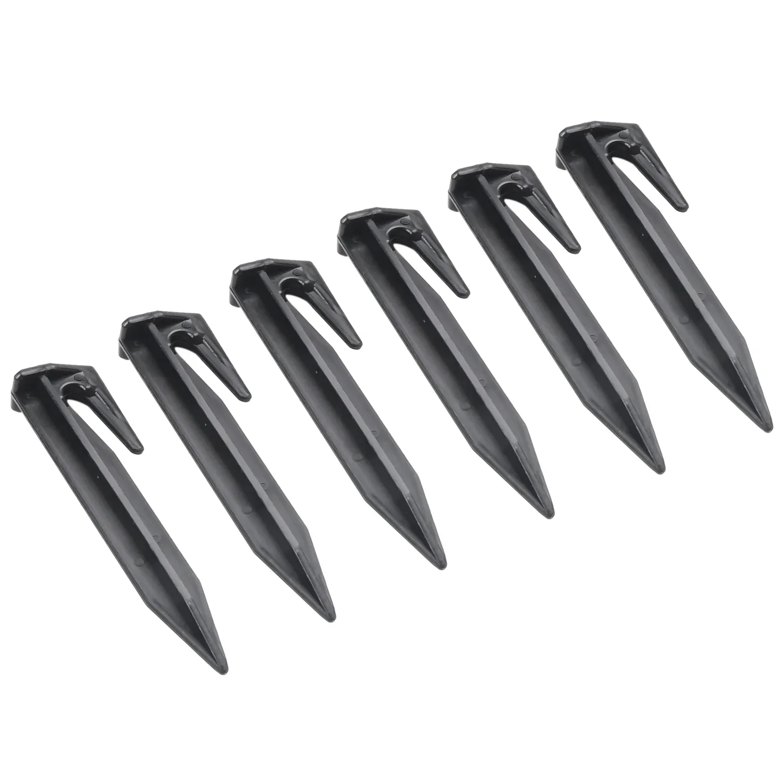 100pcs Awn Mower Boundary Pegs Nail Ground Spikes Fixing Pins Plastic For Securely Anchoring Robot Mower Lawn Accessories