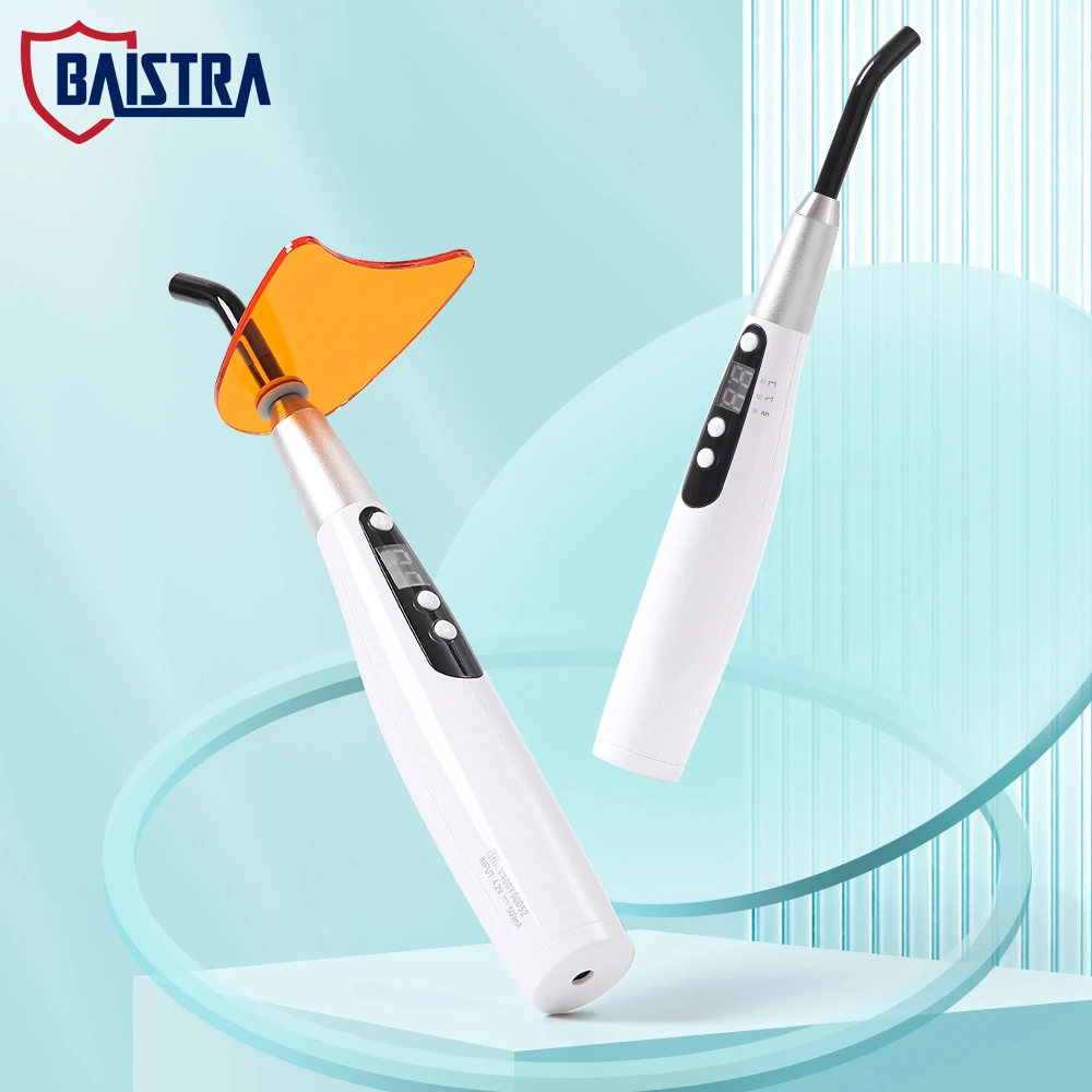 Dental Curing Light Teeth Lamp 1400 mW/cm2 Led Dental Photopolymerizer