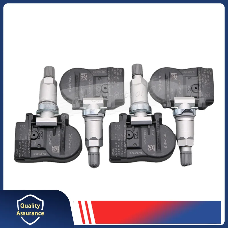 TPMS Ÿ̾ з , 2014-2019 Ű ׷ Ÿ II  Ÿ̾  ý, з  43130-61M00, 433MHZ, 4 