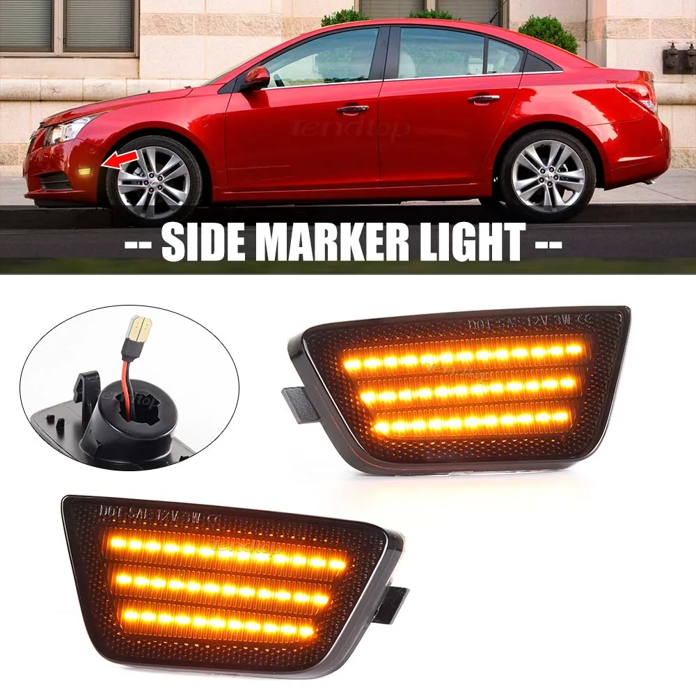 

Светодиодные Габаритные огни для Chevrolet Chevy Cruze Diesel L LT LTZ Sedan 4-дверные 2011-2016