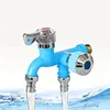 4-point universal faucet for household use, one to two anti freezing and splash proof kitchen dual control washing machine fauce 1