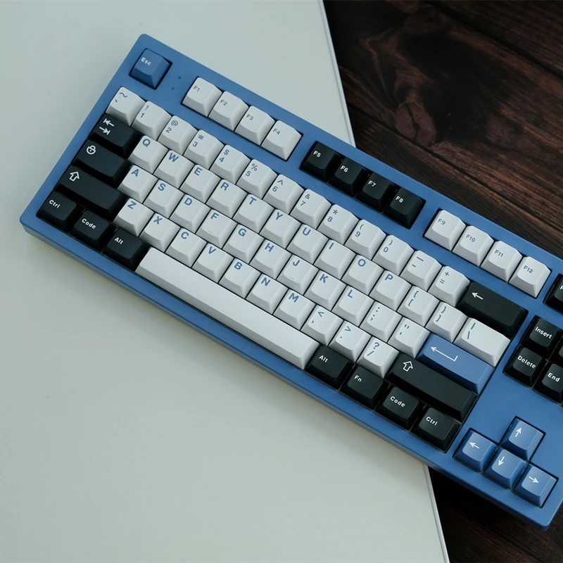 Teclas Conjunto Aifei Ícone Gmk Ártico Keycaps Abs Duplo Tiro Tampas de Chave Perfil Cereja Keycap para 61 64 68 84 87 96 980 104 253 - Imagem 5
