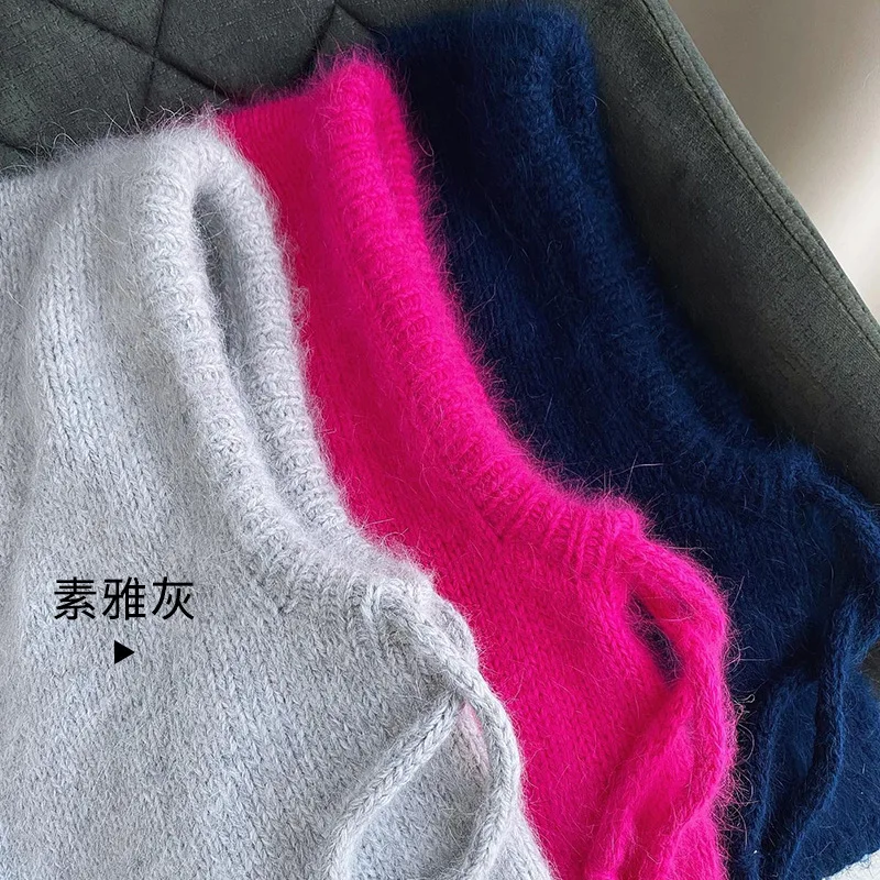 Winter Hats for Women Girls Warm Hooded Scarf Beanie for Female Youth Balaclava Kniting Skull Cap Ear Flap 6