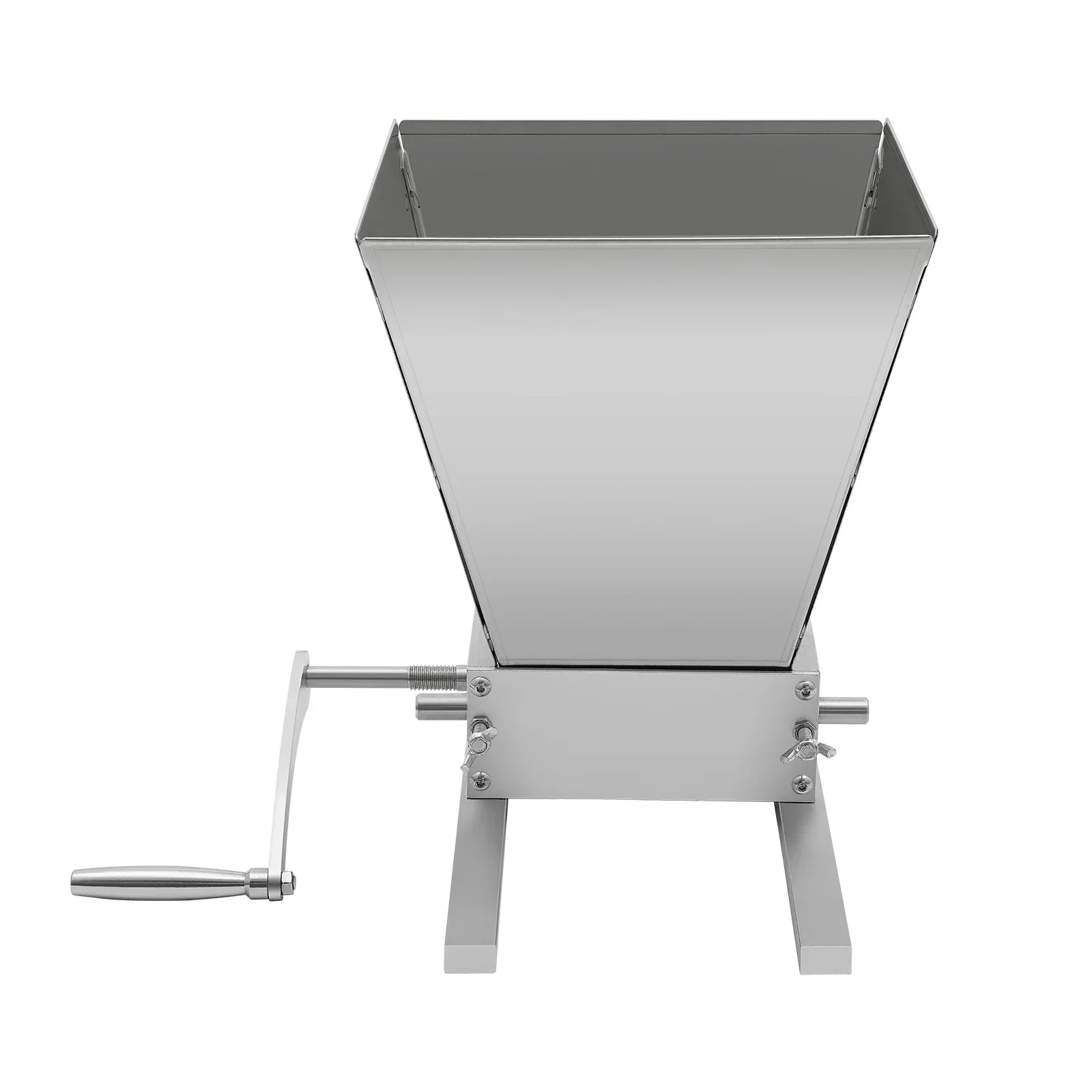 4L Trichter-Getreidemühle, Handkurbel und elektrische Bohrmaschine, Getreidemühle, Sicherheit, aktualisierte Brauerei für Gerste, Weizen, Getreide – Detail 7