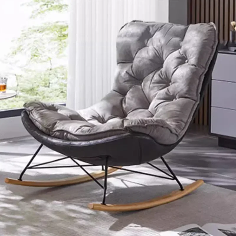 

Modern Camping Chair Seat Cover Kids Plage Ground Nordic Rocking Chair Recliner Relax Cadeira De Balanço Luxury Furniture