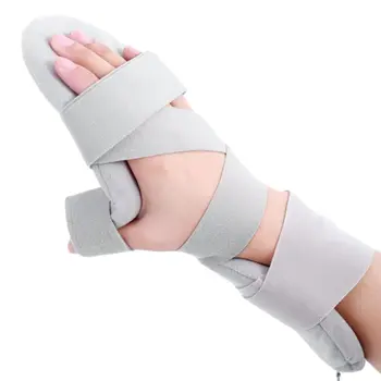 Stecca per mano da riposo per ictus per immobilizzatore notturno Supporto per tutore per dito da polso per artrite, sindrome del tunnel carpale, tendinite