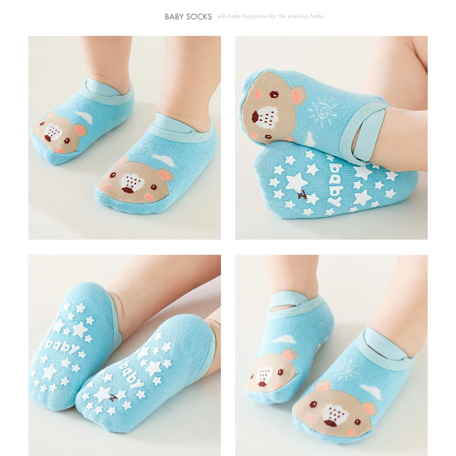 Anti-Slip Newborn/Baby/Kids Socks 6