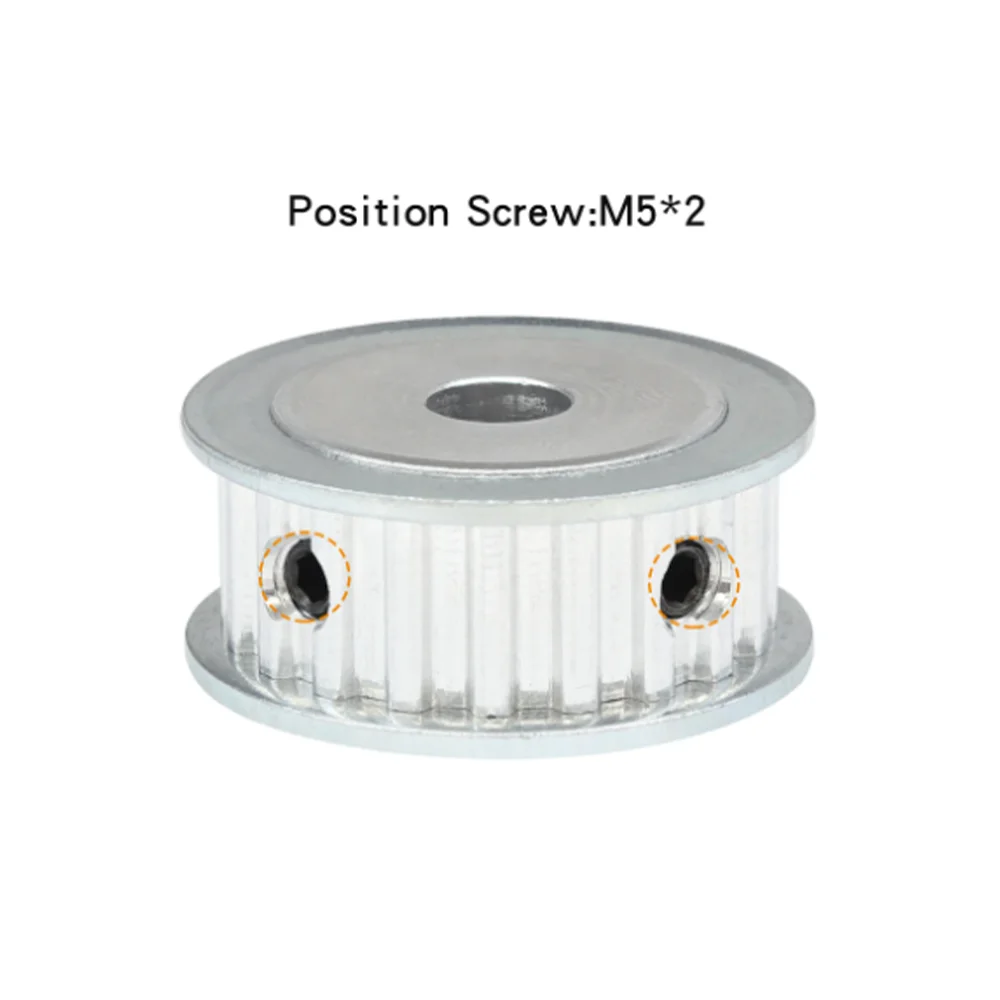 Timing Pulley T5-20T/22T pore size 5/6-15mm Alloy Wheels AF Shape Teeth Pitch 5mm Match With T5 Width 10/15/20/25mm Timing Belt
