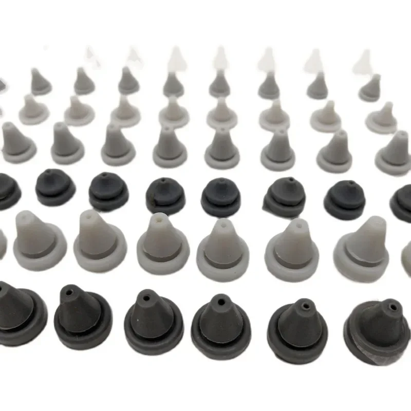100pcs/lot Shower Head Accessories Silicone Nail Tips Water Sprinkler Top Spray Accessories Parts Silicone Dispensing Granules 5