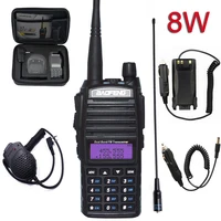 Professional Walkie Talkie UV82 FM Baofeng UV 82 8W Ham Radio Station VHF UHF Transceiver Hunting Radios Amateur Comunicador 1