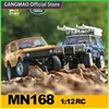 MN MODELl New MN168 NEW 1/12 Rc Car 4WD Remote Controlled Crawler Car Off Road Vehicle Full Proportion Climbing Car Toys Gift 1