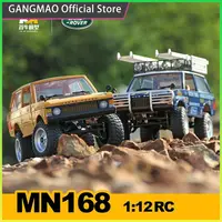 MN MODELl New MN168 NEW 1/12 Rc Car 4WD Remote Controlled Crawler Car Off Road Vehicle Full Proportion Climbing Car Toys Gift 1