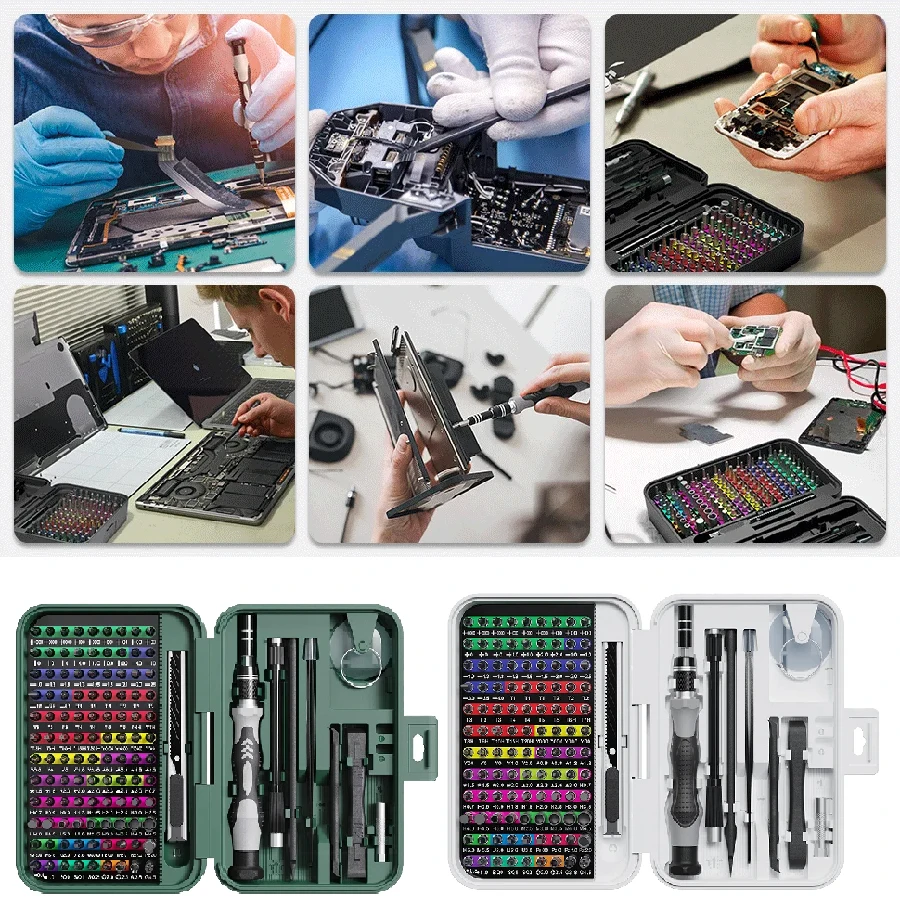 132 in 1 Precision Screwdriver Set Professional Hand Tool Kit Magnetic ...