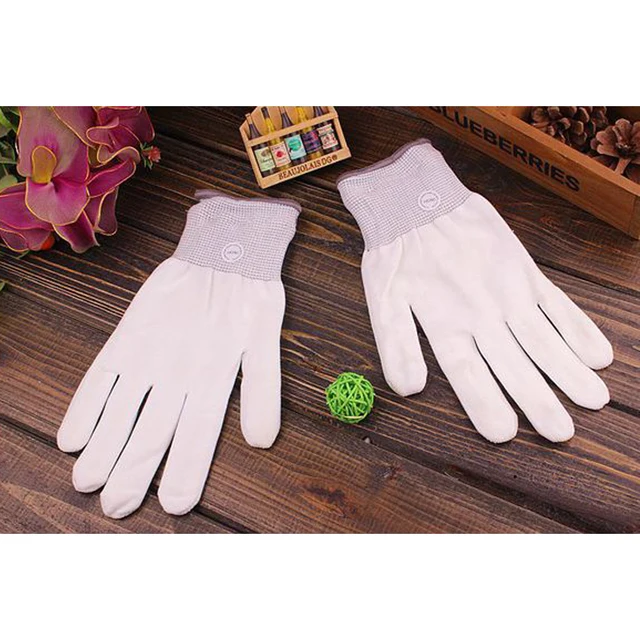 1Pair LED Light Up Hand Finger Gloves Halloween Christmas Costume Dance Concert Supplies Flashing Glove Glow In The Dark Toys 4