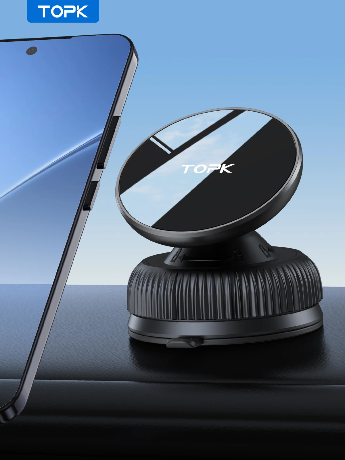 D56X For Mag-Safe Magnetic Car Phone Holder Strongest Suction Strongest Windshie