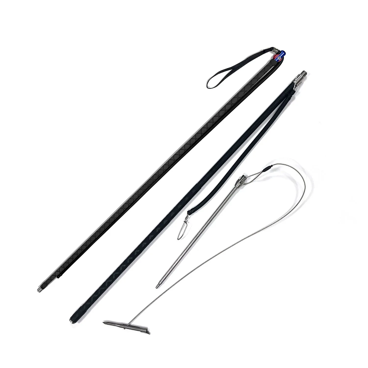 RollerPoleSpearCarbonFiber6FTHandSpear8FTPoleSpear9FTDiving