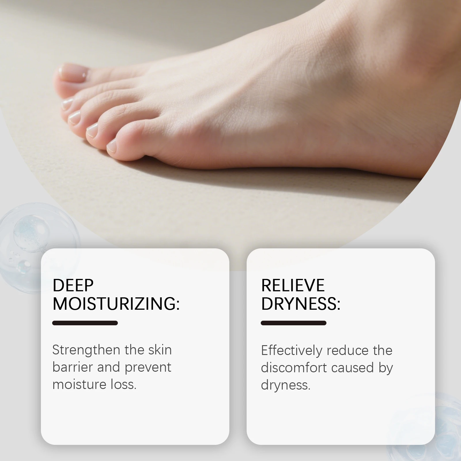 Christmas Hand & Foot Moisturizing Care Stick - Moisturizes and Smoothes Hands & Feet, Nourishes Heels & Knees