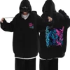 Arcane-Jinx Zipper Hoody Graffiti Hip Hop Jacket Fashion Zip Up Sweatshirt Men Women Oversized Pullover Hoodie Streetwear Tops 4