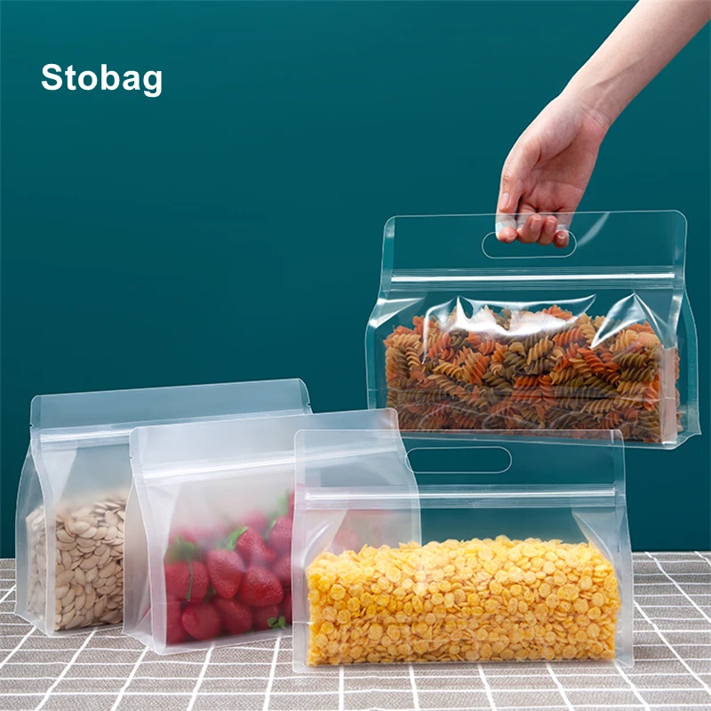 Stand Pouch Zip Lock Food Plastic Plastic Zip Lock Bag Cookies