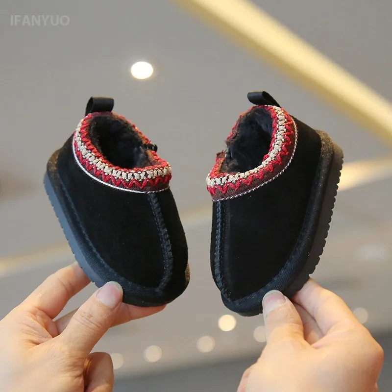 Botas Inverno Babitina Bebê - Cinza Sola Macia 6-12 Meses