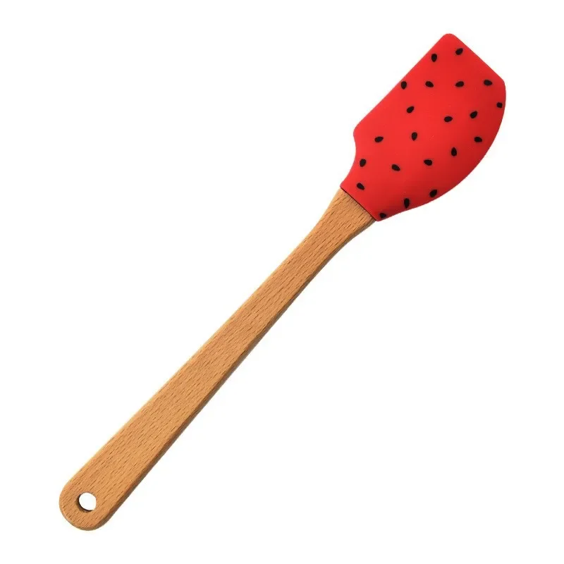 Silicone Spatula Cake Decorating Tools Cream Spatula Cake Spatula Christmas Series Mini for Baking