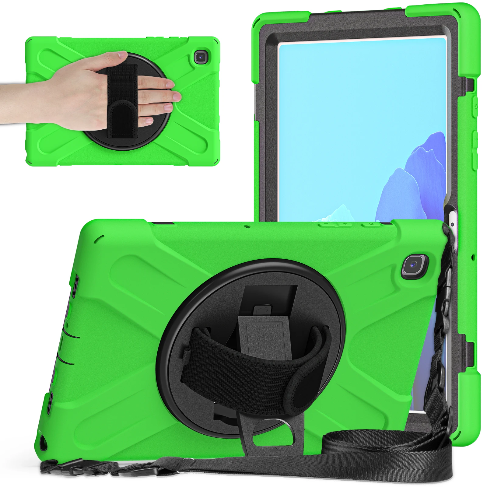 Kids Shockproof Stand Cover for Tablets - Durable Protector Case