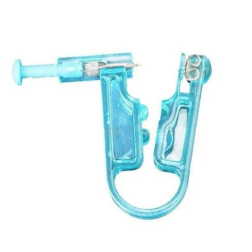 Disposable Safety Ear Piercing Gun Unit Tool With Ear Stud Asepsis Pierce Kit ear piercing gun