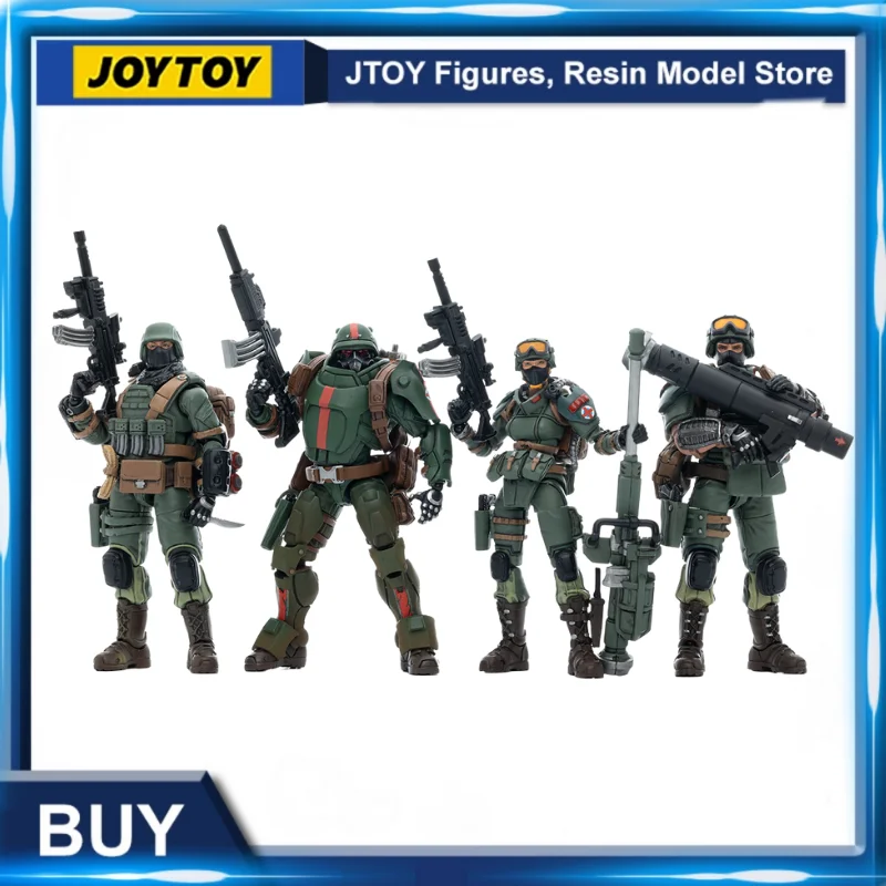 [Disponibile] Joytoy 1/18 Action Figure Animes Infinity Ariadna Heavy Armor Team (4 Pz/Set) Spedizione Gratuita