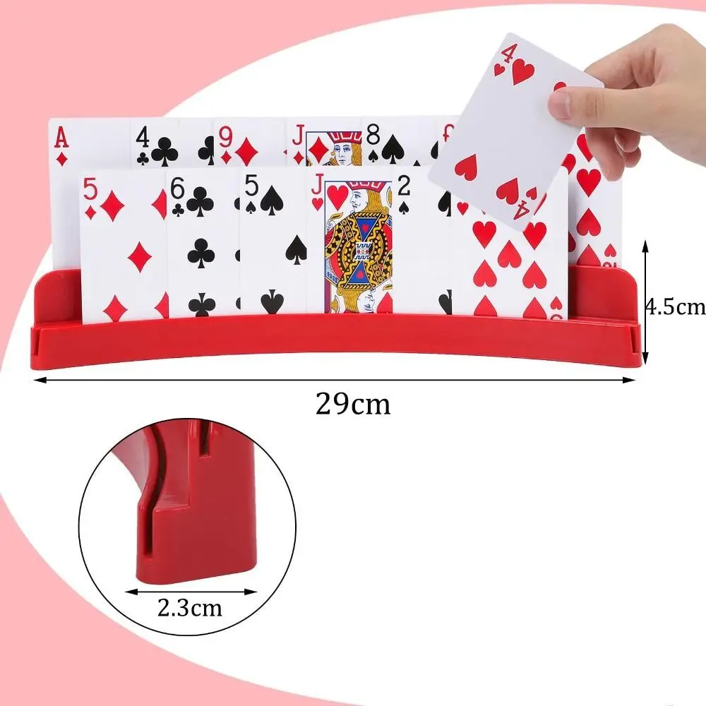 내구성이 뛰어난 2층 카드 홀더 확장 가능한 휴대용 카드 홀더 다기능 ABS 확장형 카드 홀더 파티용