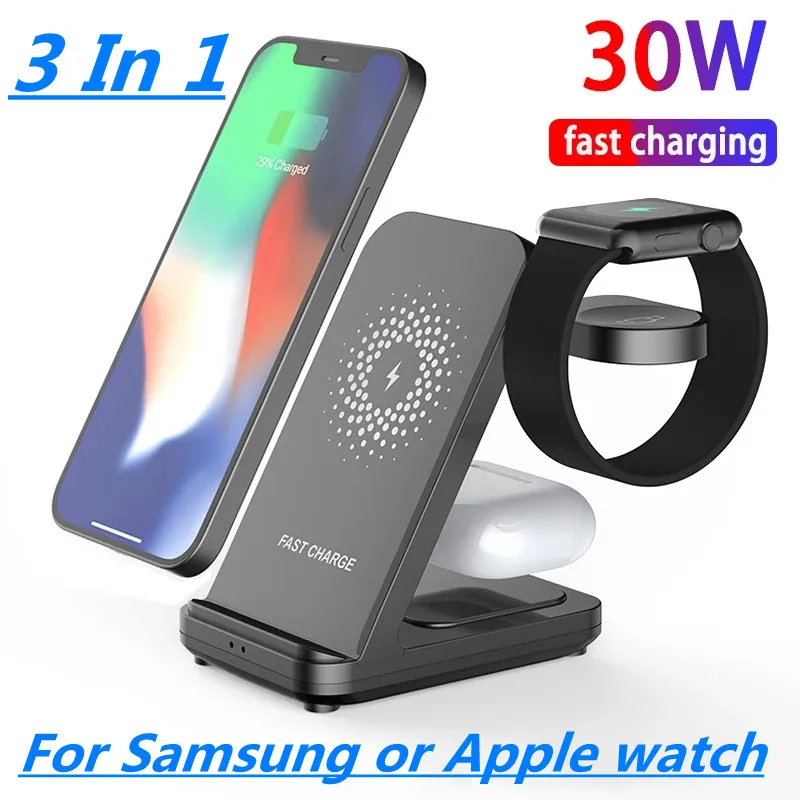 30W Magnetic Car Wireless Charger Air Vent Stand For Magsafe iPhone 13 12 Pro Max Mini Car Mount Phone Holder Qi Fast Charger