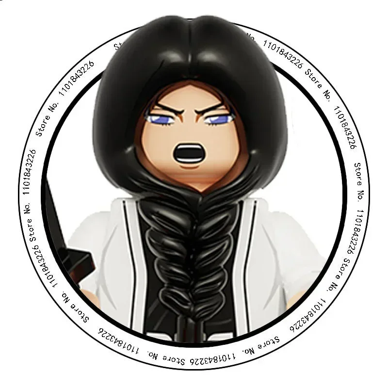 thumbnail image 1 of Bloques de construcción BLEACH Anime Dibujos animados Mini figuras de acción Juguete Regalo de Navidad Jujutsu Kaisen Minifiguras Compatible con Lego, 1 of 5