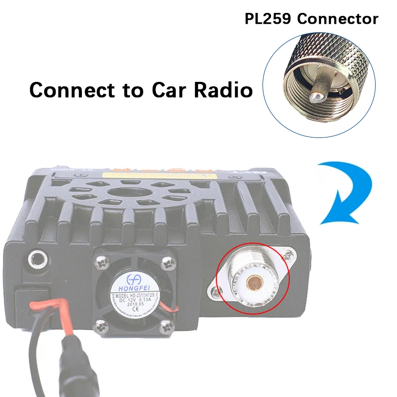 موصل راديو السيارة المحمول ذو القاعدة المغناطيسية...