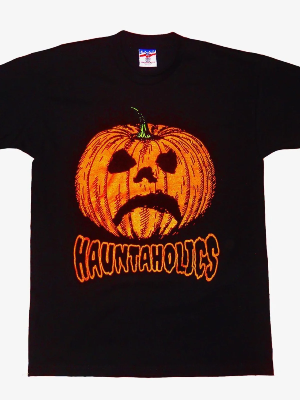 Halloween Pumpkin T Shirt Haunted Mound Sematary Tops Fashion Vintage Street Style Adult Kids Clothing 100%Cotton Streetwear Tee