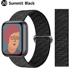 2 - Pack Nylon Loop Strap - S10 42 - 38 40 41mm (20 Summiit black)