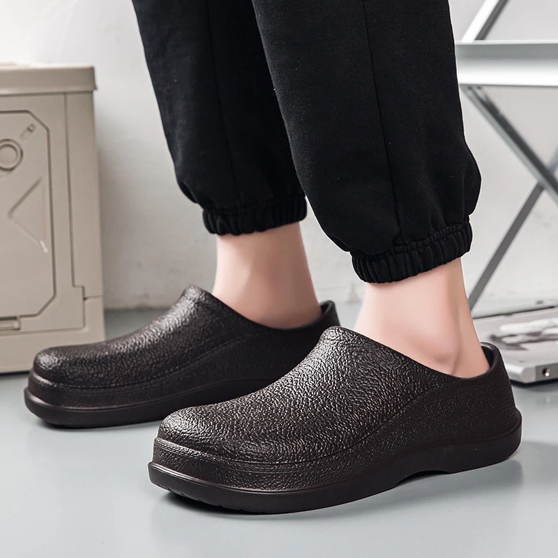 Gardon Schoenen Chef Schoen Waterdichte Slipper Schoenen Voor Mannen Antislip Zacht En Comfortabel Slijtvast Binnen En Buiten Nieuw